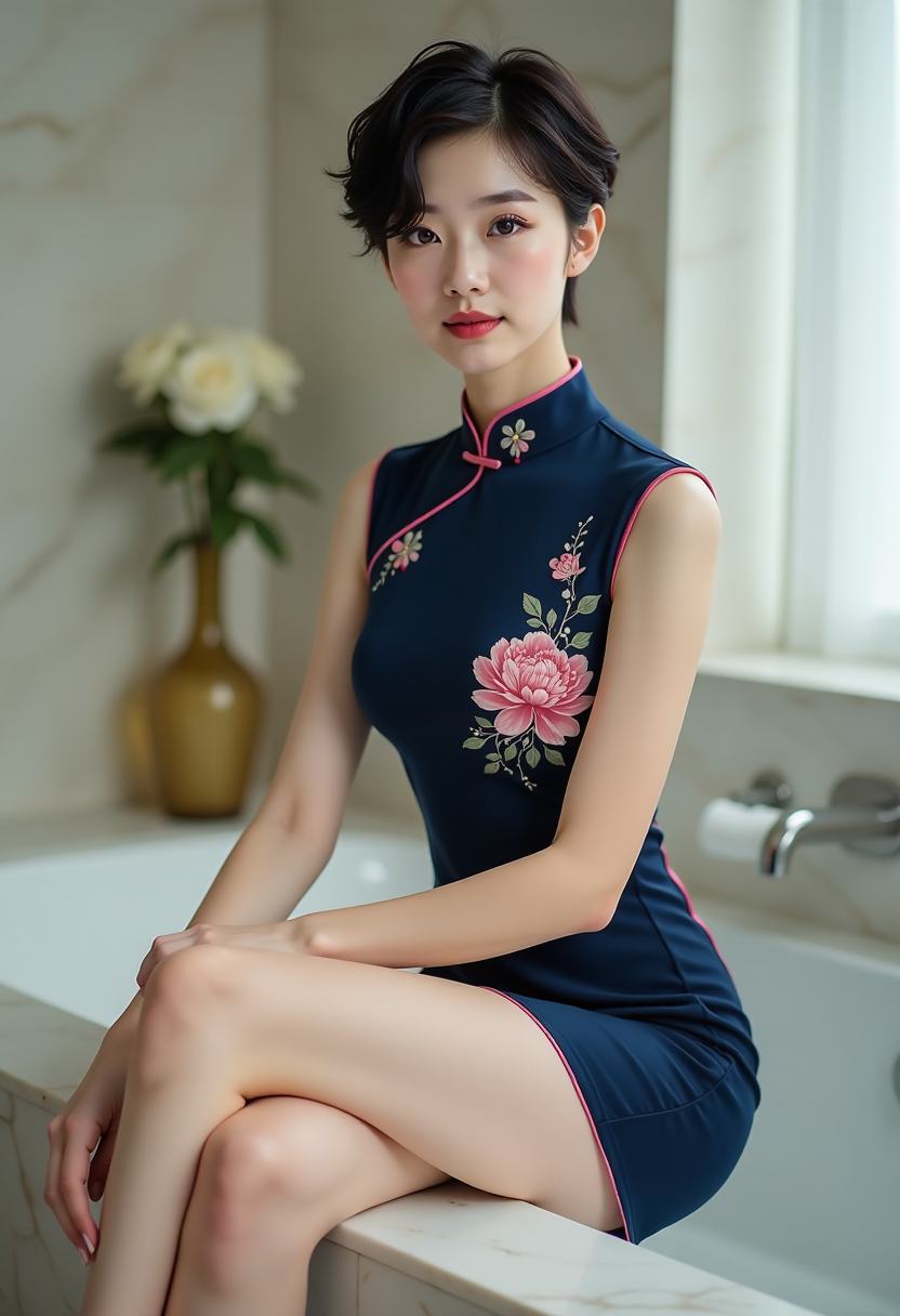 余晖美人